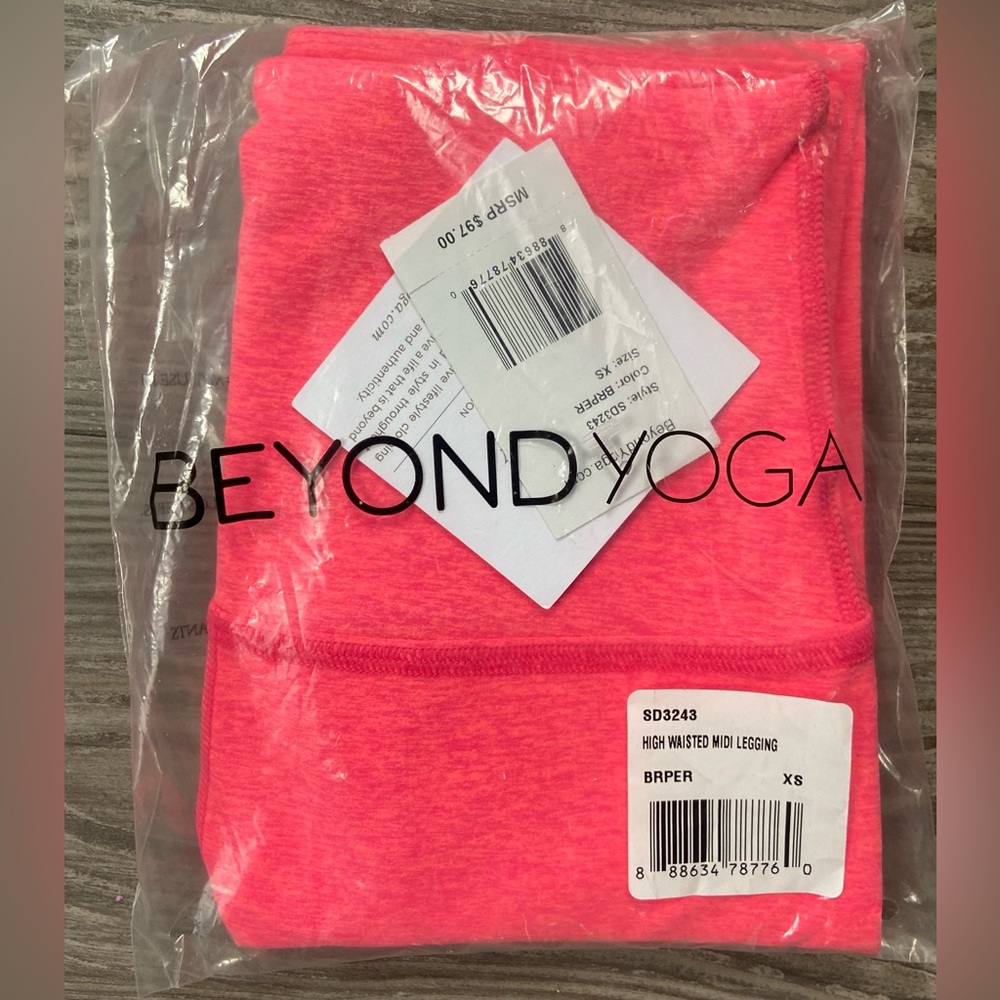 Beyond Yoga Spacedye Caught In The Midi High Waisted Legging - Picture 5 of 8